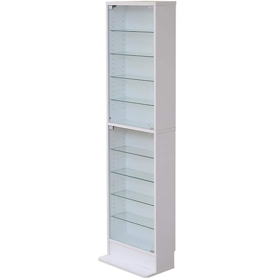 コレクションラック (浅型ハイタイプ WH) 1枚目画像