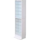 コレクションラック (深型ハイタイプ WH) 1枚目画像