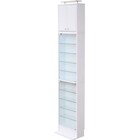 コレクションラック上置き付セット (浅型 WH) 1枚目画像