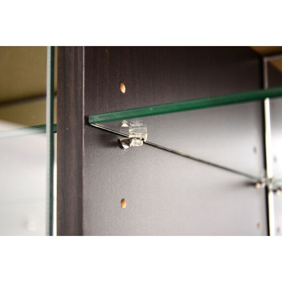 コレクションラック上置き付セット (浅型 DBR) 5枚目画像