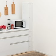 隙間収納 (板扉+引き出しタイプ)【期間限定価格:11/27~1/5まで】