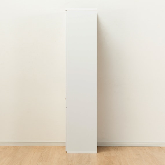 隙間収納 (半透明樹脂扉+板扉タイプ 幅45cm) 6枚目画像