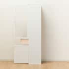 隙間収納 (半透明樹脂扉+板扉タイプ 幅45cm) 7枚目画像