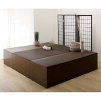 樹脂製畳収納ユニットハイタイプセット 180×210cm (H180/H90 BR)