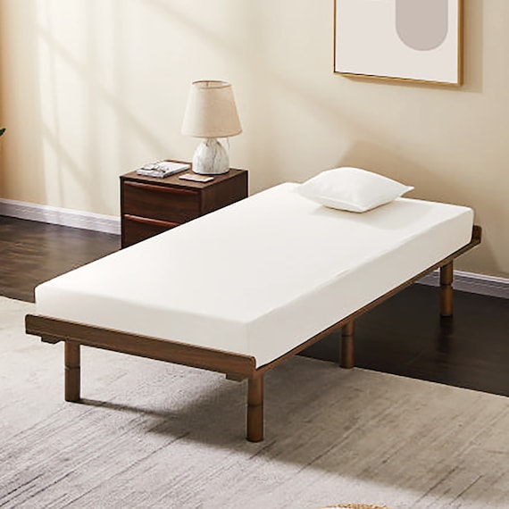 シングル ヘッドレスベッドフレーム BR(YQ0077) 3枚目画像