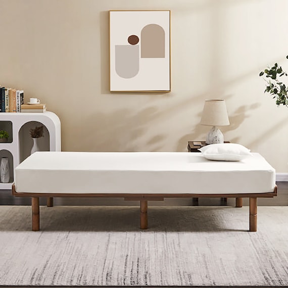 シングル ヘッドレスベッドフレーム BR(YQ0077) 4枚目画像