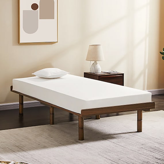 シングル ヘッドレスベッドフレーム BR(YQ0077) 5枚目画像