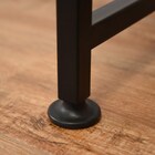 シンプルなキッチンラック スライド棚付 (幅62 BK/DBR) 6枚目画像