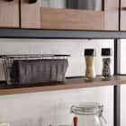 ヴィンテージテイストのごみ箱上ラック ワイド (WAL) 18枚目画像