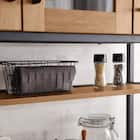 ヴィンテージテイストのごみ箱上ラック ワイド (NA) 18枚目画像