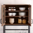 ヴィンテージテイストのごみ箱上ラック スリム (WAL) 13枚目画像