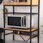 ヴィンテージテイストのごみ箱上ラック スリム (NA) 11枚目画像