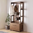 北欧スタイルのハンガーラック (BR) 1枚目画像