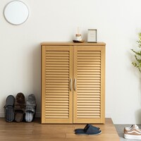 ルーバー扉シューズボックス 幅75cm（TB NA）