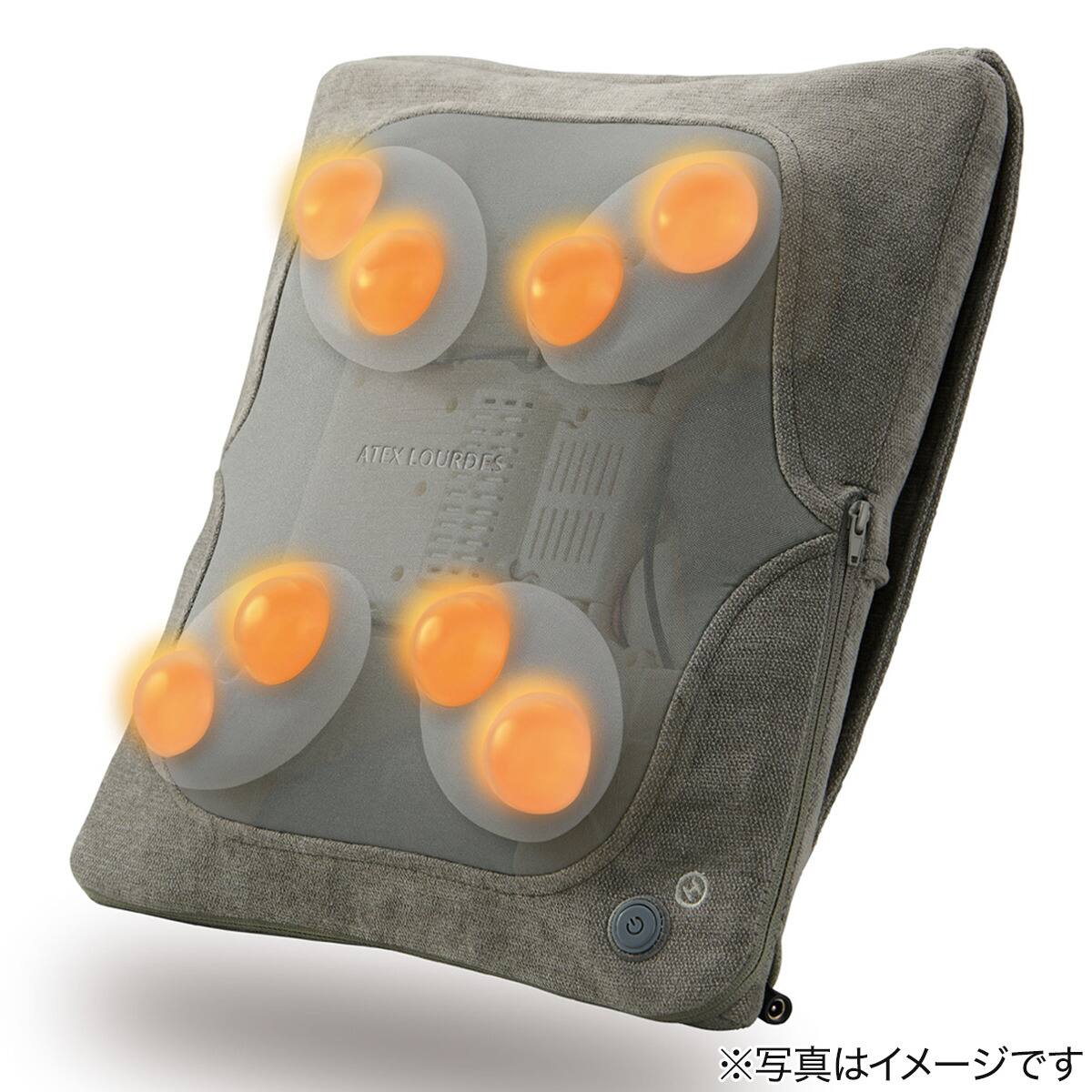 薄型プレミアムマッサージクッション ダブルもみ(グレー) | ニトリ