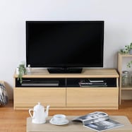 シンプルなローテレビボード(幅118cm TL3)