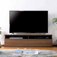 シンプルなローテレビボード (TL3 幅149cm DBR)