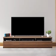 シンプルなローテレビボード(幅177cm TL3)