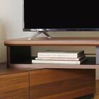 伸縮テレビボード (ADL 幅130～195cm DBR) 2枚目画像