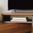 伸縮テレビボード (ADL 幅130~195cm DBR) 2枚目画像