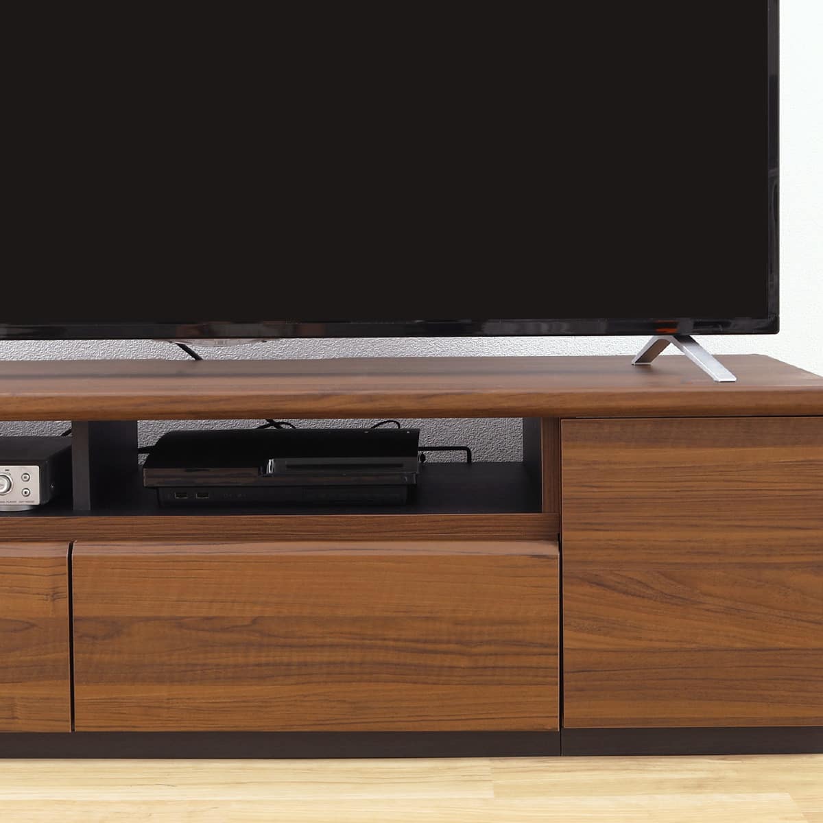伸縮テレビボード (ADL 幅130～195cm DBR) | ニトリネット【公式