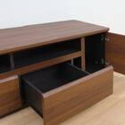 伸縮テレビボード (ADL 幅130～195cm DBR) 5枚目画像