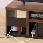 伸縮テレビボード (ADL 幅130～195cm DBR) 12枚目画像