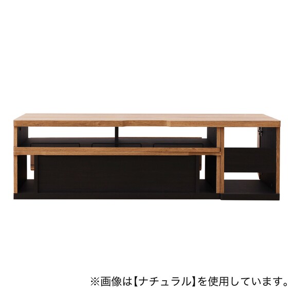 伸縮テレビボード (ADL 幅130～195cm DBR) 15枚目画像