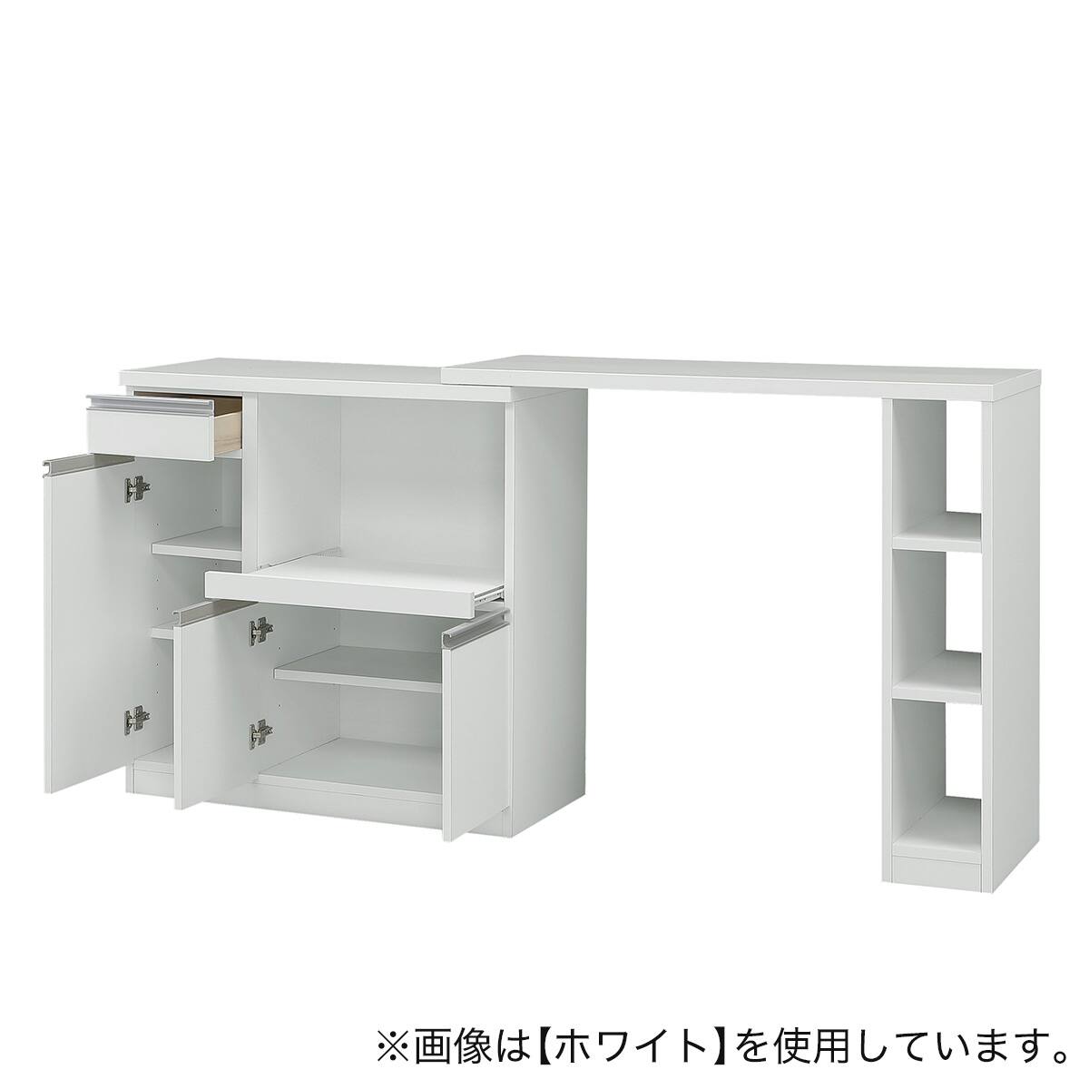 幅調節可能な伸長式カウンター (幅110～181cm NA) | ニトリネット