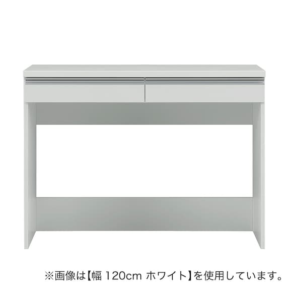 すっきり片付くオープン収納カウンター (幅90cm BR) 3枚目画像