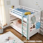 頑丈二段ベッド シングルサイズ(TN01 WW/NA) 2枚目画像