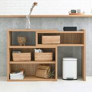 伸縮回転オープンラック (72×72cm)