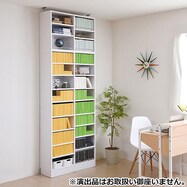 1cm間隔で棚板調整ができるラック [浅型タイプ]  (ハイタイプ)