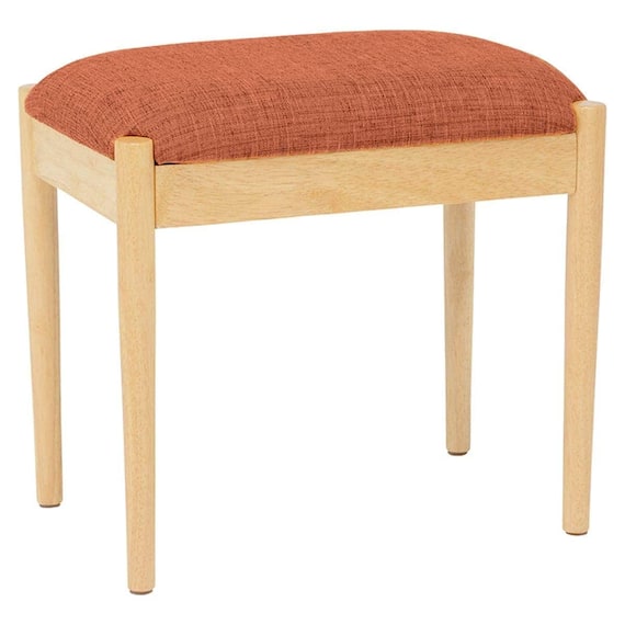 北欧風スツール(長方形 OR/NA) 1枚目画像
