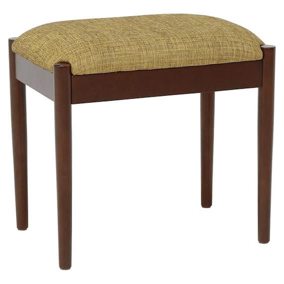 北欧風スツール(長方形 GR/BR) 1枚目画像