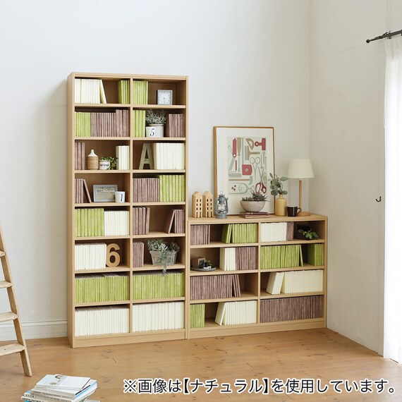 セミオーダーラック 奥行29cm (幅40×高さ150cm WH) 13枚目画像