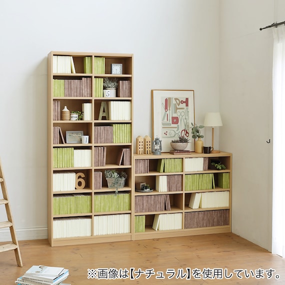 セミオーダーラック 奥行44cm (幅15×高さ60cm WH) 13枚目画像