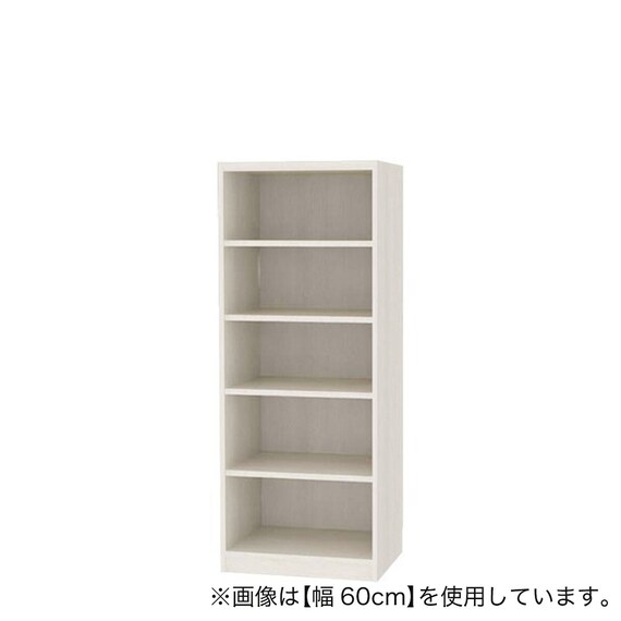 セミオーダーラック 奥行44cm (幅60×高さ150cm WH) 1枚目画像