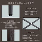 ヴィンテージテイストのL型天板デスク LBK (WAL) 9枚目画像