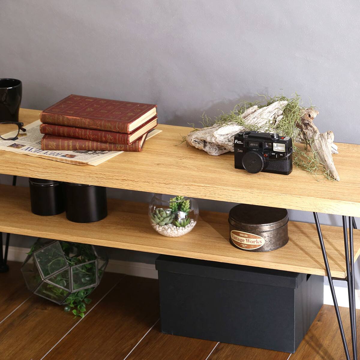 ヴィンテージテイストのコンパクトテレビ台 (NA) | ニトリネット【公式