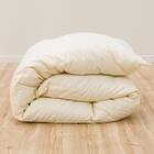 【日本製】ホワイトダックダウン70% 羽毛布団(ムーンシャンテン セミダブル) 4枚目画像