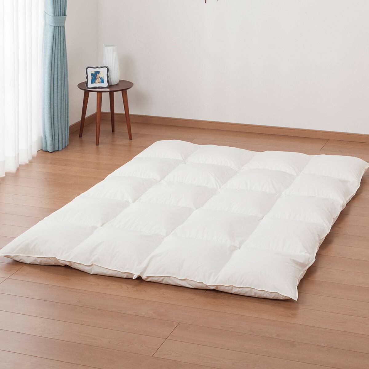 日本製】ホワイトダックダウン85% 羽毛布団(ムーンシャンテン ダブル