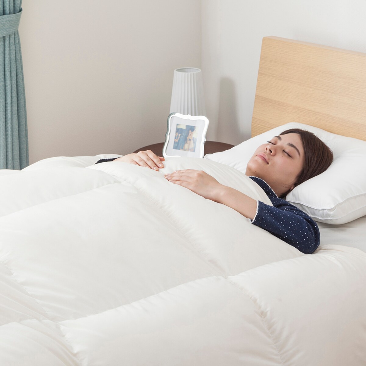 くんちゃんさん専用。ニトリ　N-sleep 羽毛布団 ダブルサイズ 2枚合わせ羽毛掛ふとん ダブル(NTR-2 K2414 D) | ニトリネット