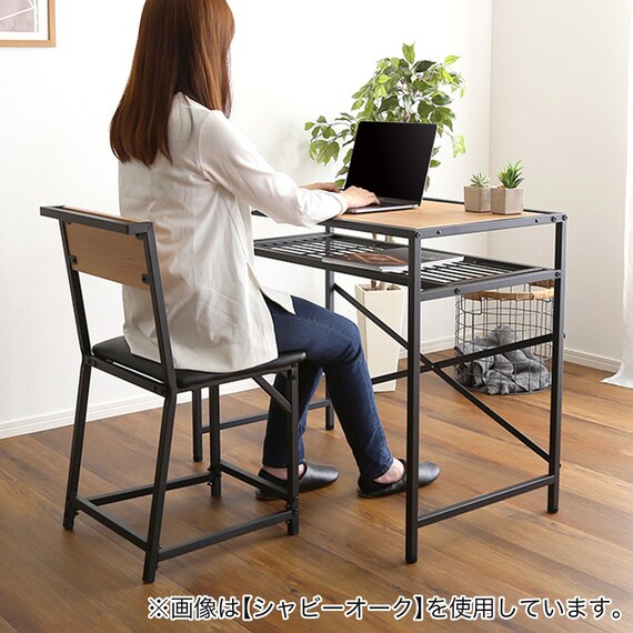 コンパクトデスクチェアセット CMBA (WAL) 3枚目画像