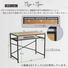 コンパクトデスクチェアセット CMBA (WAL) 22枚目画像