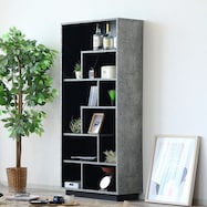 石目柄モダンオープンラック (幅78cm)