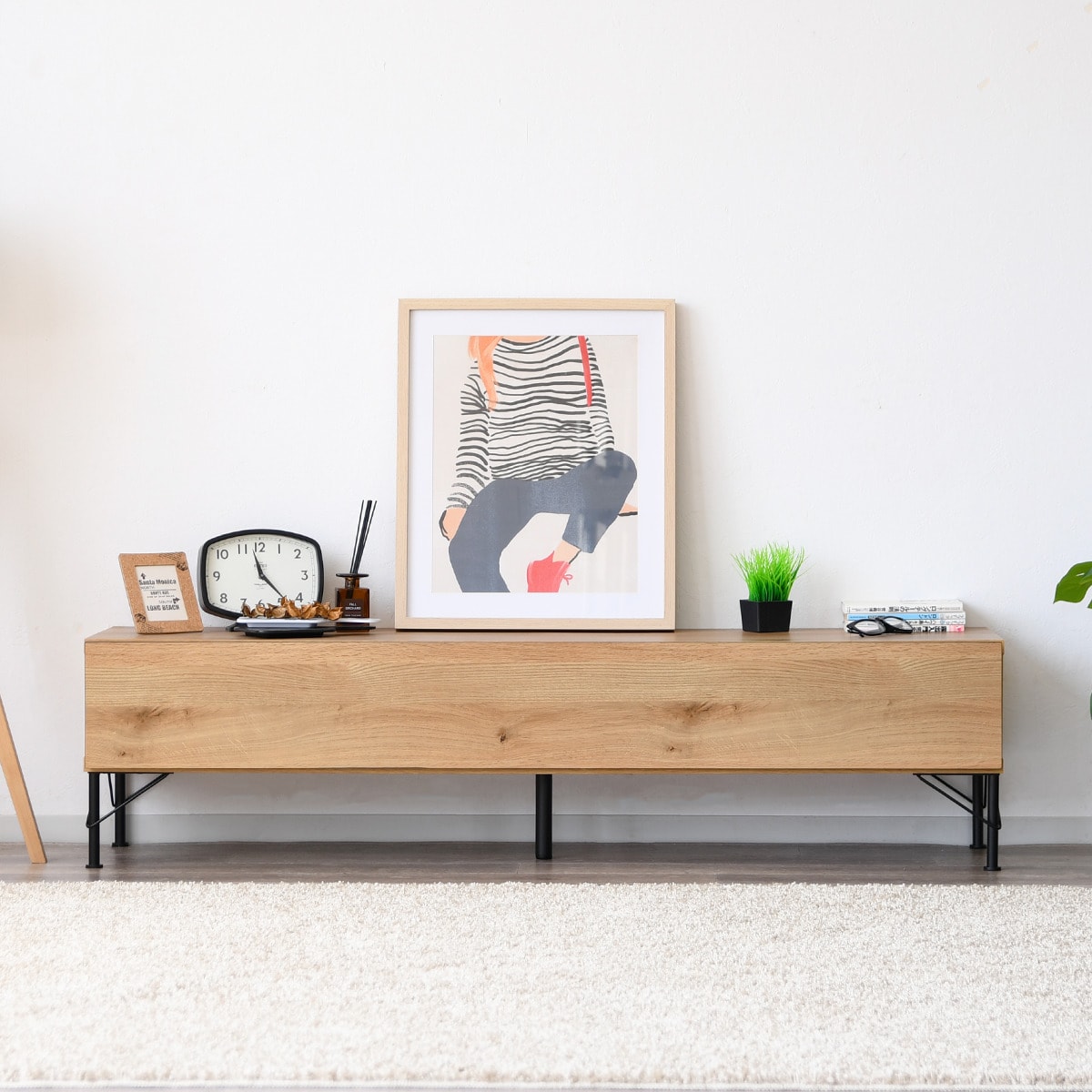 北欧風シンプルローボード (幅179.5cm NA) | ニトリネット【公式