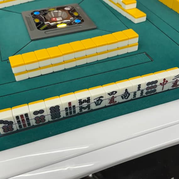 全自動麻雀卓 AMOS JP2 折畳脚セット 30ミリ(WH) 8枚目画像