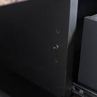 光沢のある大理石柄テレビボード (BK) 9枚目画像