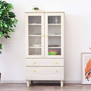 大人可愛いキャビネット 扉+引き出しタイプ(幅70cm)【期間限定価格:11/28~1/5まで】